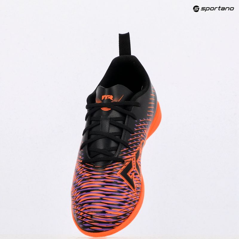 Vaikiški futbolo bateliai PUMA Future 8 Play It puma black/ puma white/ glowing red 9