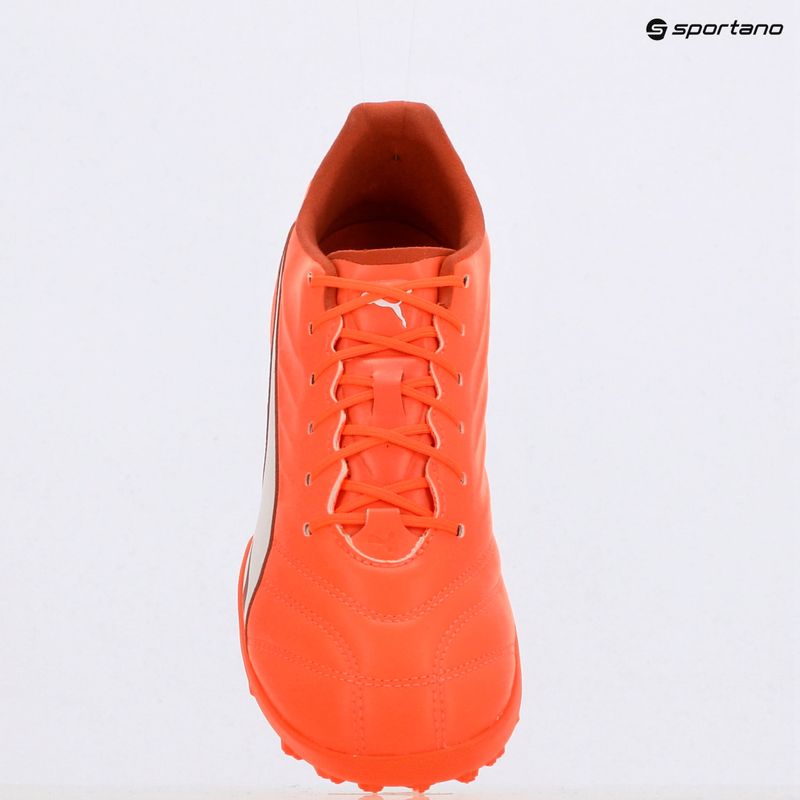 Vyriški futbolo bateliai PUMA King Pro TT glowing red/ puma white/ red fire 9