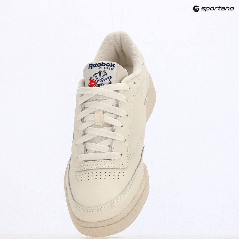 Vyriški batai Reebok Club C 85 chalk/chalk/classic cobalt 9