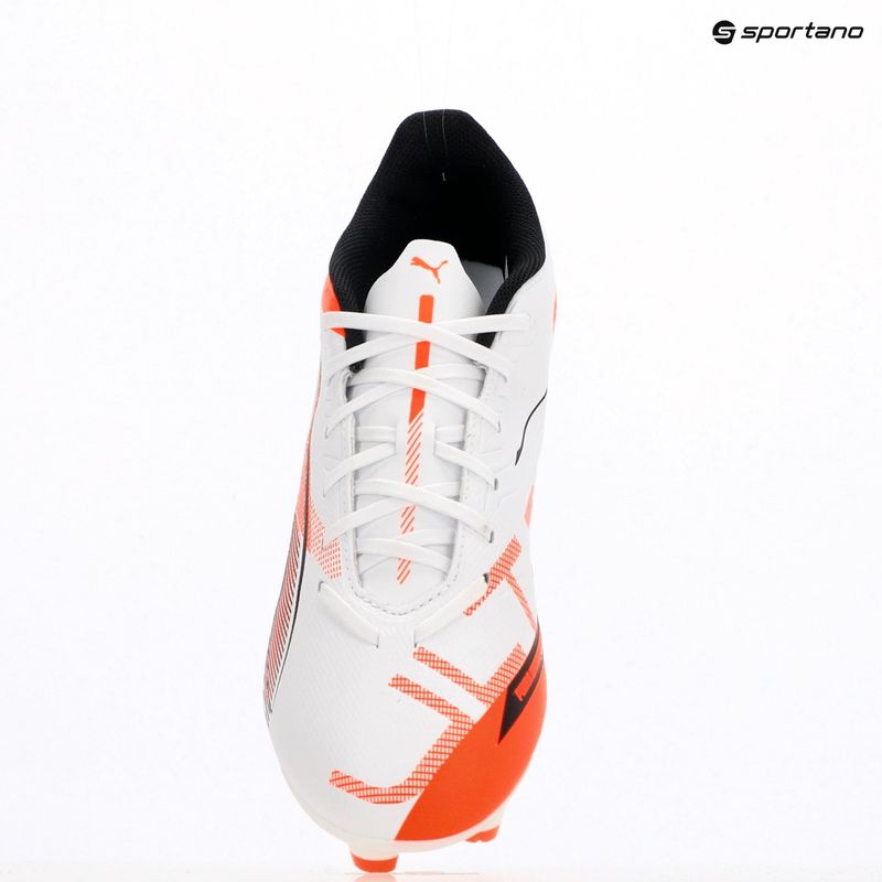 Futbolo batai PUMA Ultra 5 Play FG/AG puma white/puma black/glowing red 9