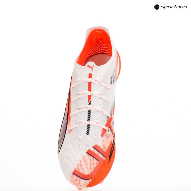 Vyriški futbolo batai PUMA Ultra 5 Ultimate FG puma white/puma black/glowing red 12