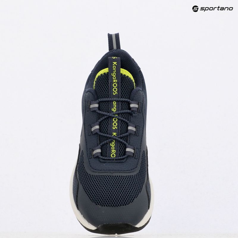 Vaikiški batai KangaROOS KD-Road dark navy/lime 11