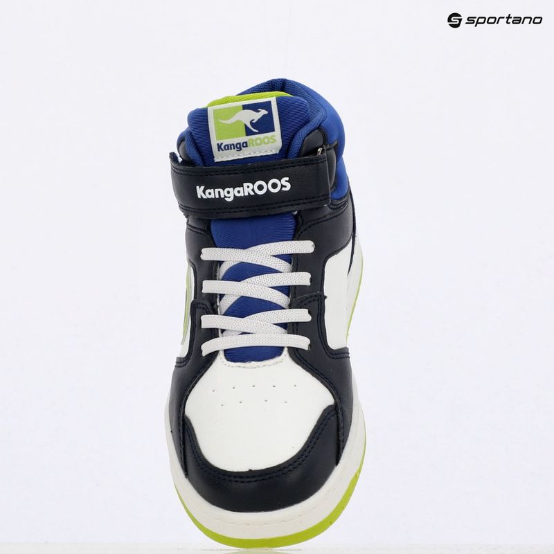 Vaikiški batai KangaROOS K-CP Hogan EV dark navy/lime 10