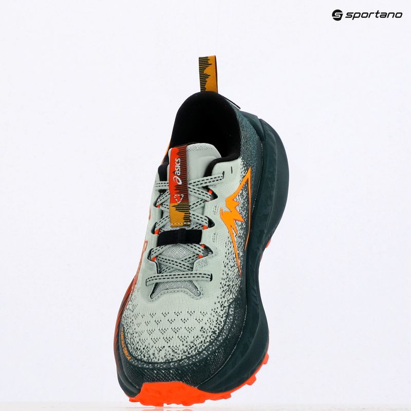 Vyriški bėgimo batai ASICS Trabuco Max 4 cold moss/nova orange 9