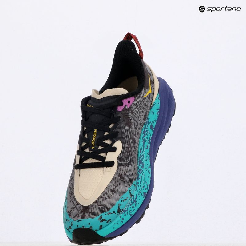 Vyriški bėgimo batai HOKA Speedgoat 6 oatmeal/mountain iris 10