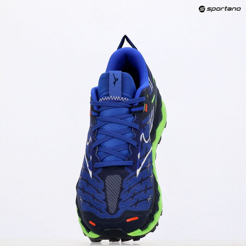 Vyriški bėgimo batai Mizuno Wave Mujin 10 reflex blue c/white/green gecko 9