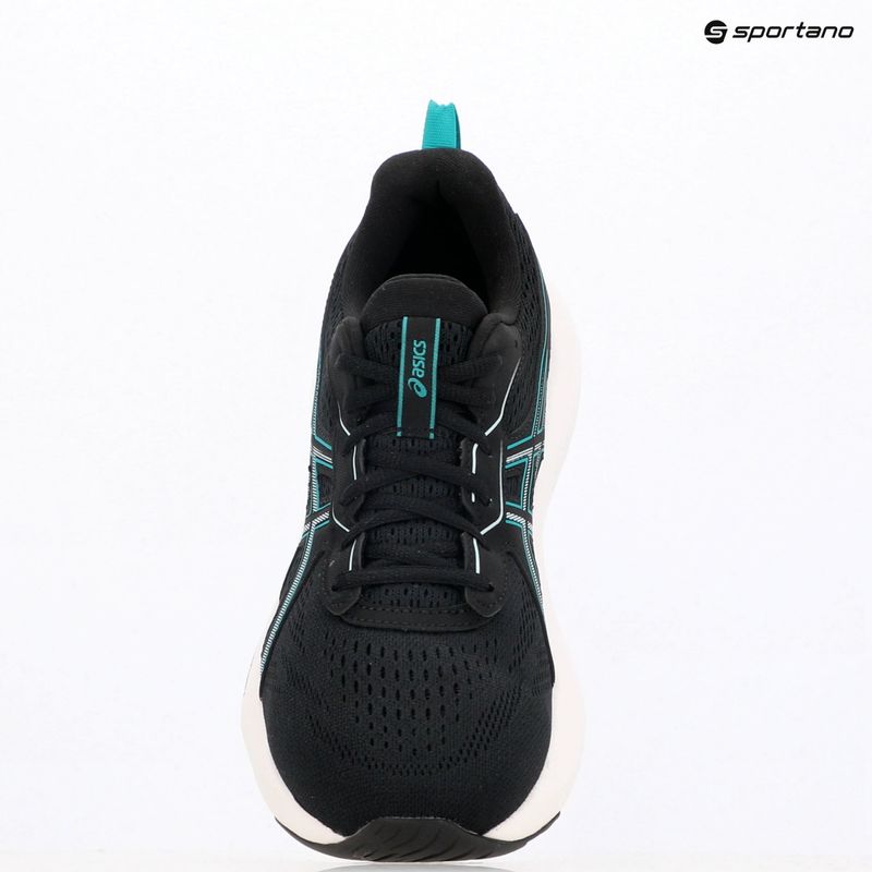 Vyriški bėgimo batai ASICS Gel-Contend 9 black/wave teal 16