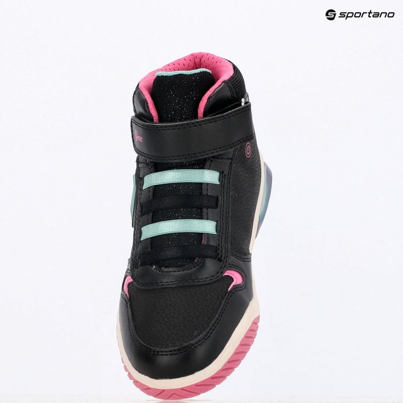 Vaikiški batai Geox Inek black / aqua 10