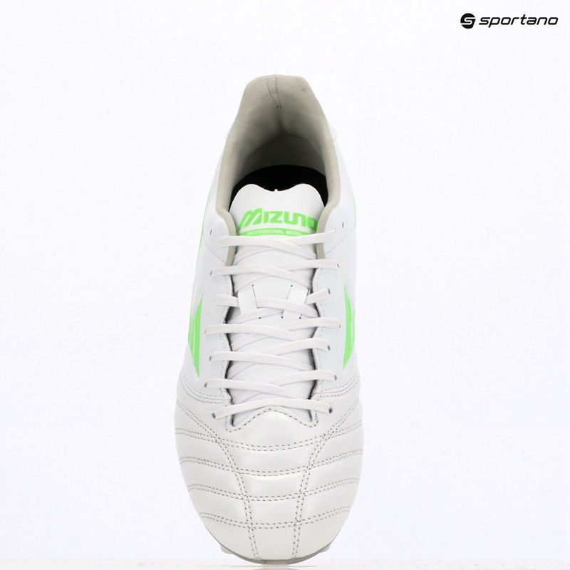 Vyriški futbolo bateliai Mizuno Morelia Neo IV Pro Mix white/neon green/cool gray 3c 9