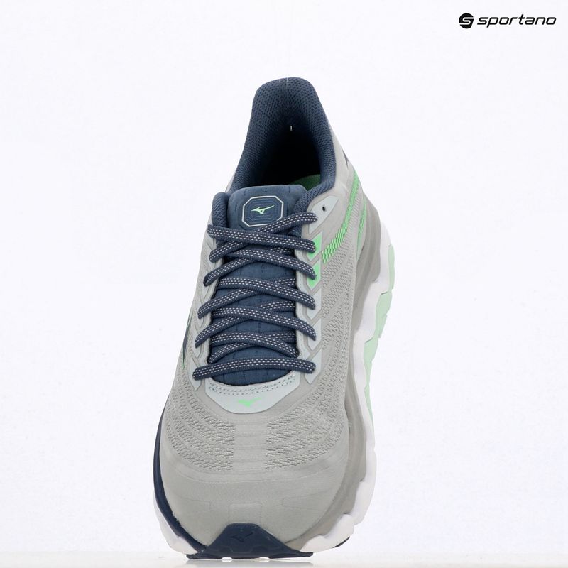 Vyriški bėgimo batai Mizuno Wave Horizon 8 pearl blue/vintage indigo/neo mint 9