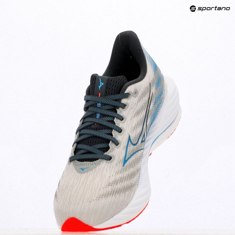 Vyriški bėgimo batai Mizuno Wave Rider 28 nimbus cloud/blue pace/igniotion red 9
