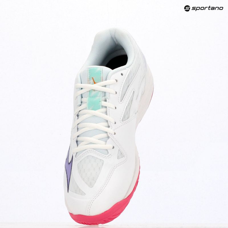 Tinklinio bateliai Mizuno Thunder Blade Z white/violet indigo/camellia rose 11