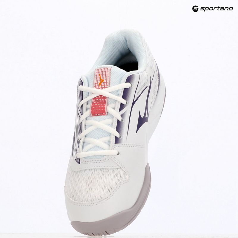 Tinklinio bateliai Mizuno Cyclone Speed 5 white/violet indigo/camellia rose 9