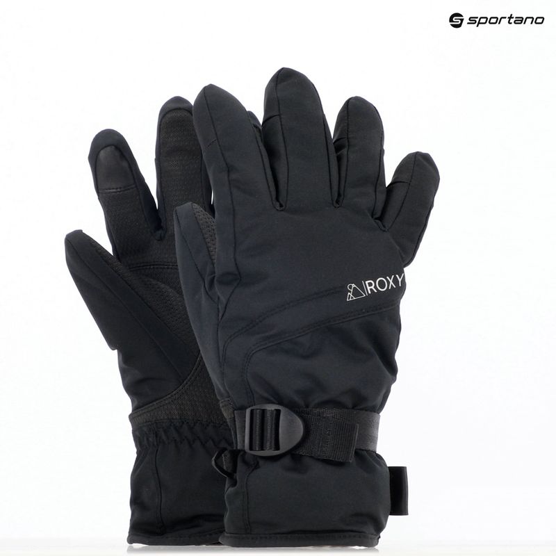 Moteriškos snieglenčių pirštinės ROXY Gore Tex Fizz true black 12