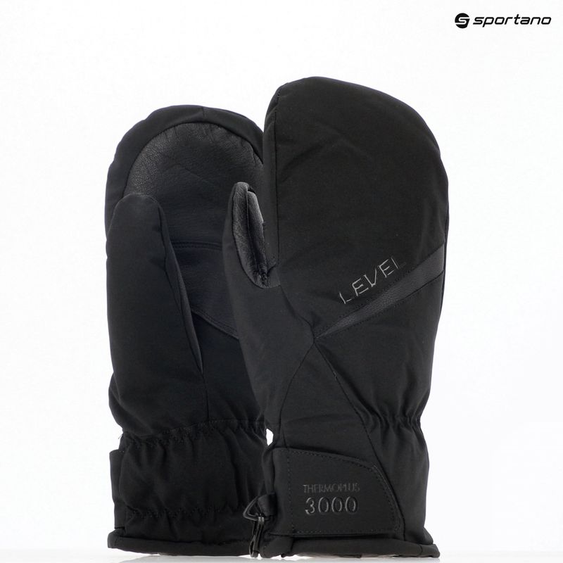 Vyriškos slidinėjimo pirštinės Level Alpine Mitt black 7