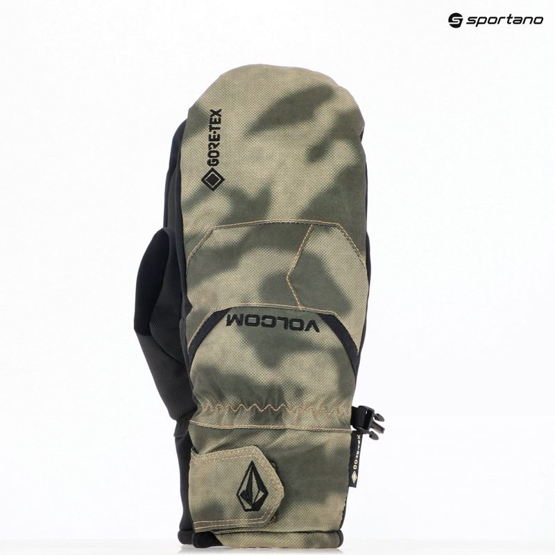 Vyriškos snieglentės pirštinės Volcom Stay Dry Gore-Tex Mitt camouflage 7