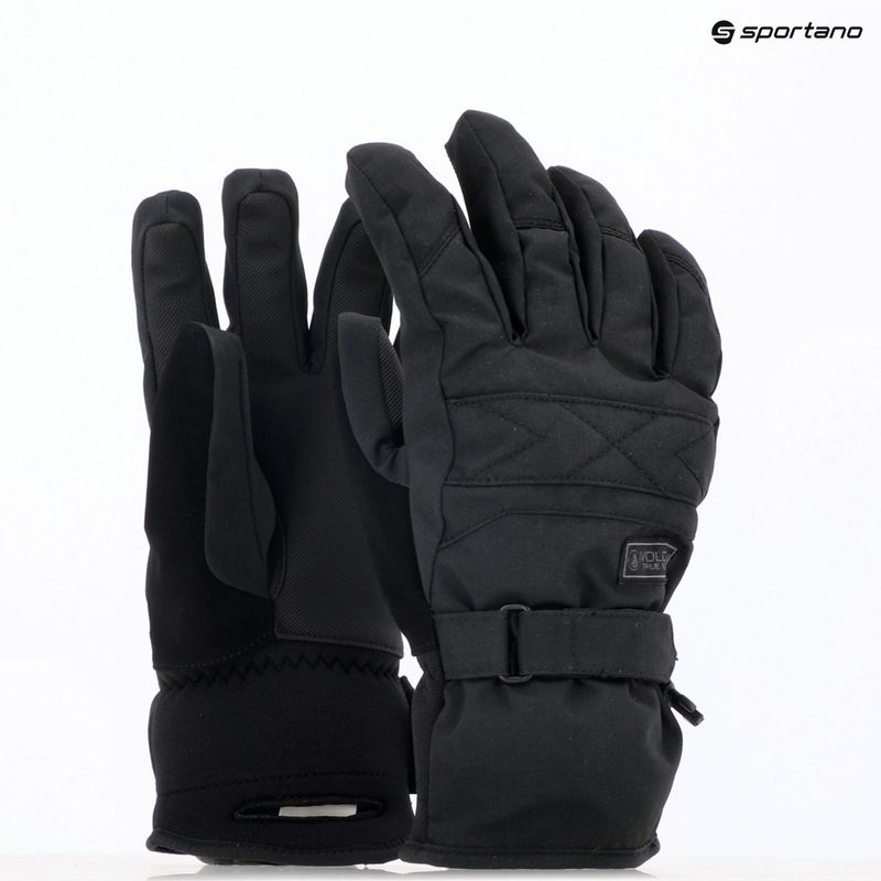 Moteriškos snieglentės pirštinės Volcom Peep Gore-Tex Glove black 11