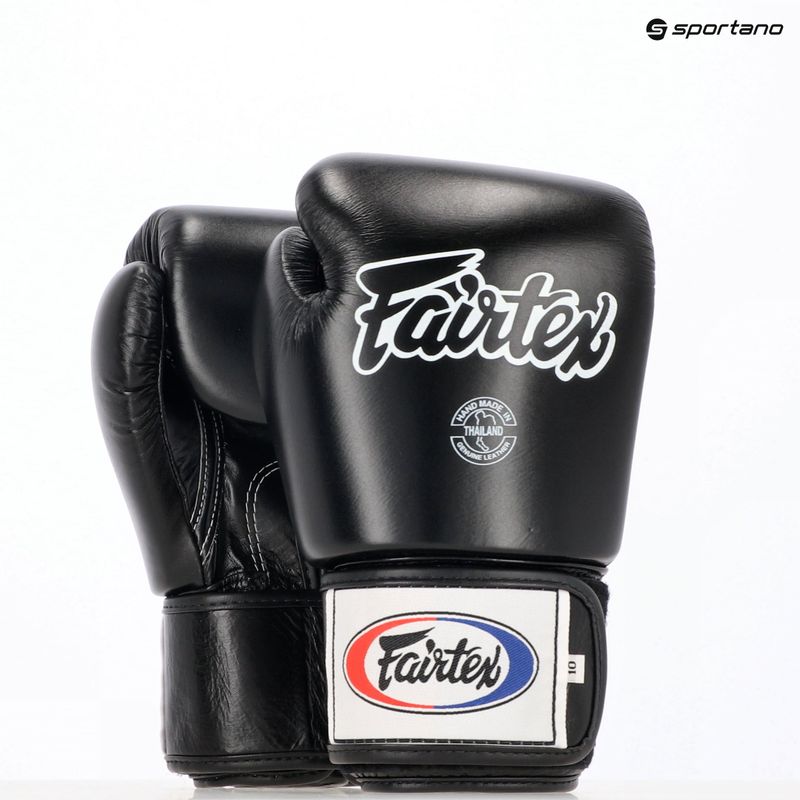 Bokso pirštinės Fairtex Universal "Tight-Fit" Design black 8