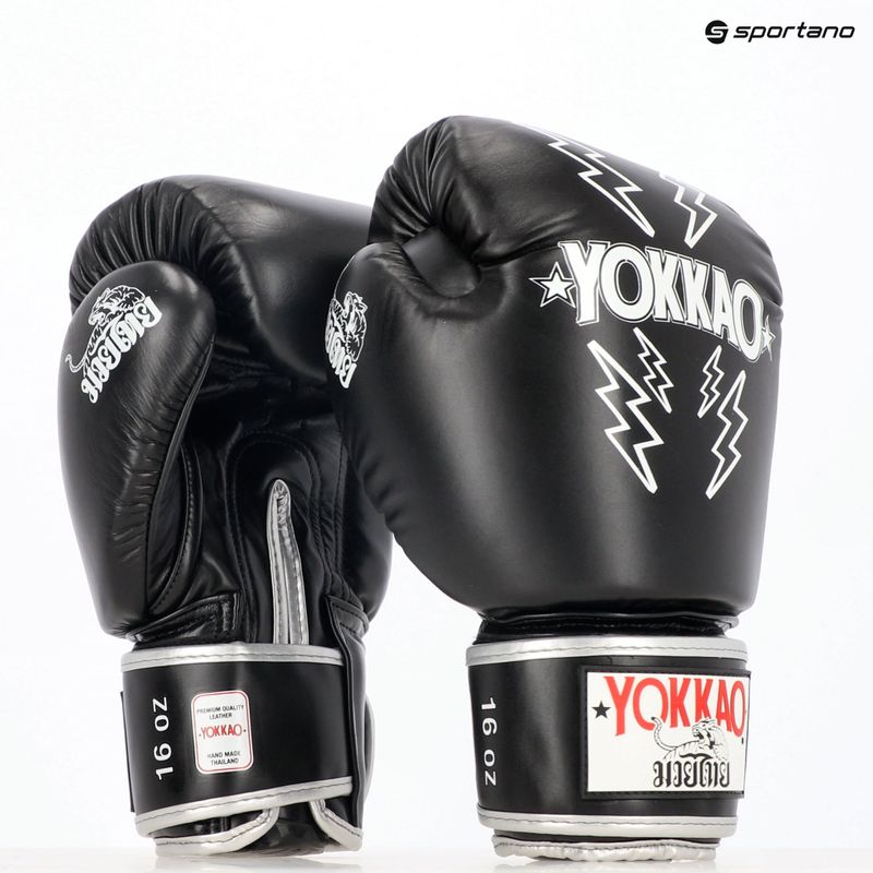 Vyriškos bokso pirštinės YOKKAO Stadium black 7
