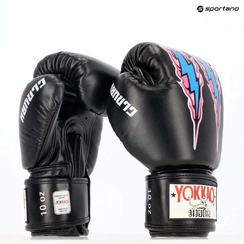 Vyriškos bokso pirštinės YOKKAO East Club black 11