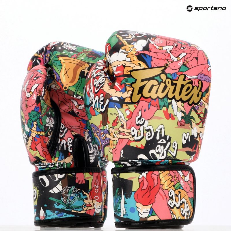 Fairtex URFACE x Boxing spalvingos bokso pirštinės 8
