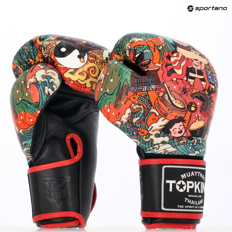 Bokso pirštinės Top King Boxing Culture black 7