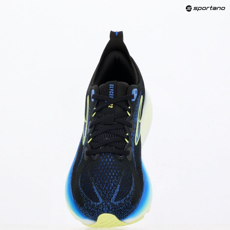 Vyriški bėgimo batai Brooks Glycerin 22 black/cobalt/neo yellow 9