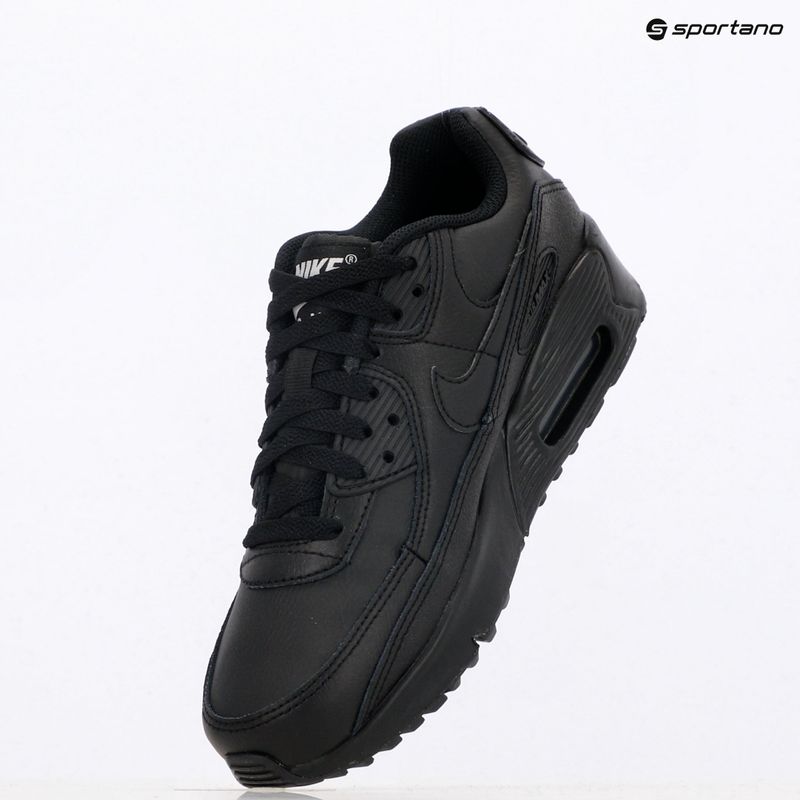 Vaikiški batai Nike Air Max 90 black/black/ white/black 9