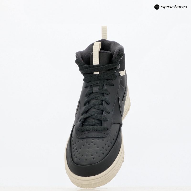 Vyriški batai Nike Court Vision Mid elemental dark smoke grey/light bone/dark smoke grey 9