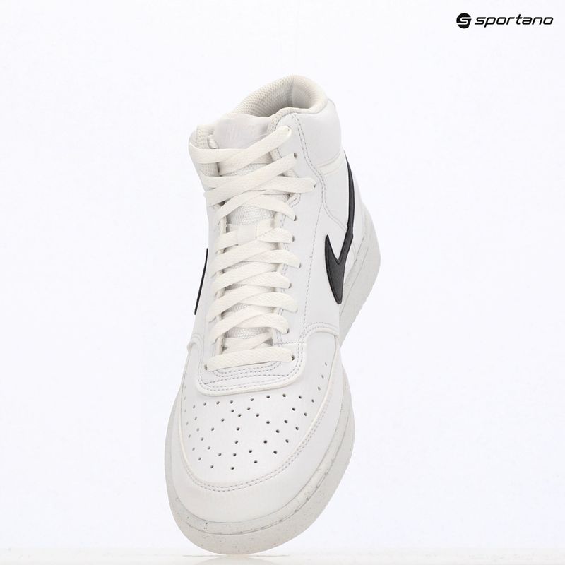 Vyriški batai Nike Court Vision Mid Next Nature white/white/black 9