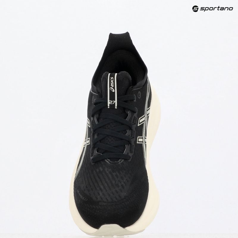 Vyriški bėgimo batai ASICS Gel-Nimbus 27 black/lake grey 9