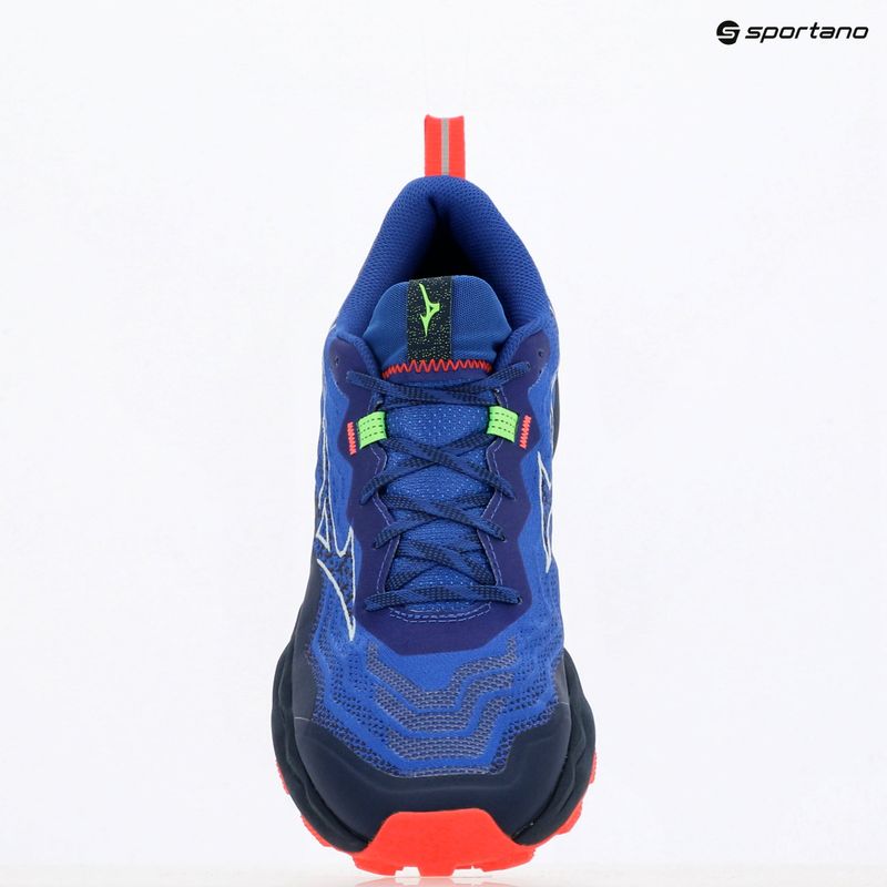 Vyriški bėgimo batai Mizuno Wave Daichi 9 reflex blue c/white/green geck 9