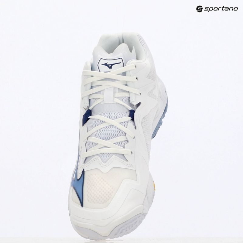 Tinklinio bateliai Mizuno Wave Lightning Z8 Mid white/bellwether blue/bel air blue 9