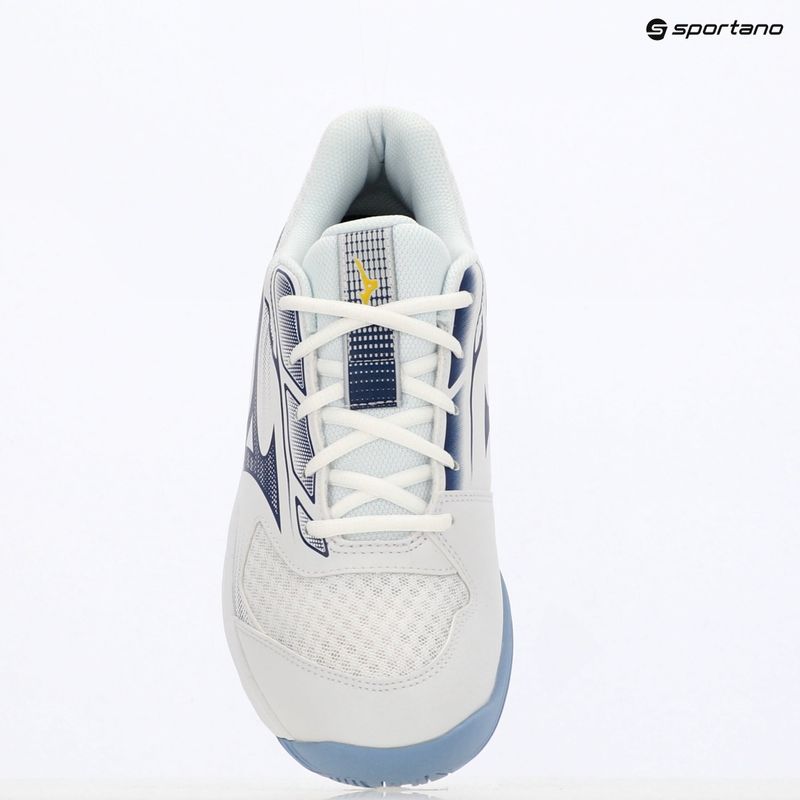 Tinklinio bateliai Mizuno Cyclone Speed 5 white/bellwether blue/bel air blue 9