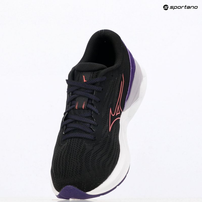 Moteriški bėgimo batai Mizuno Wave Revolt 3 black/camellia rose/violet indigo 9