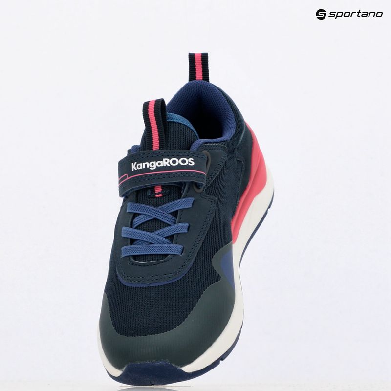 Vaikiški batai KangaROOS KD-Gym EV dark navy/fandango pink 11