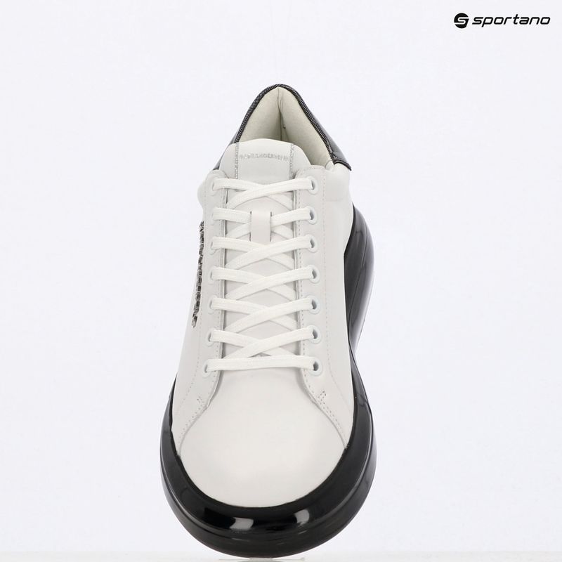 Vyriški batai KARL LAGERFELD Kapri Kushion white leather w/black 9