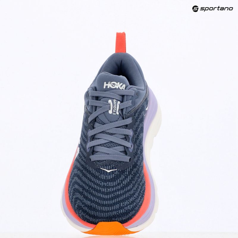 Moteriški bėgimo batai HOKA anchor/grapefruit 9