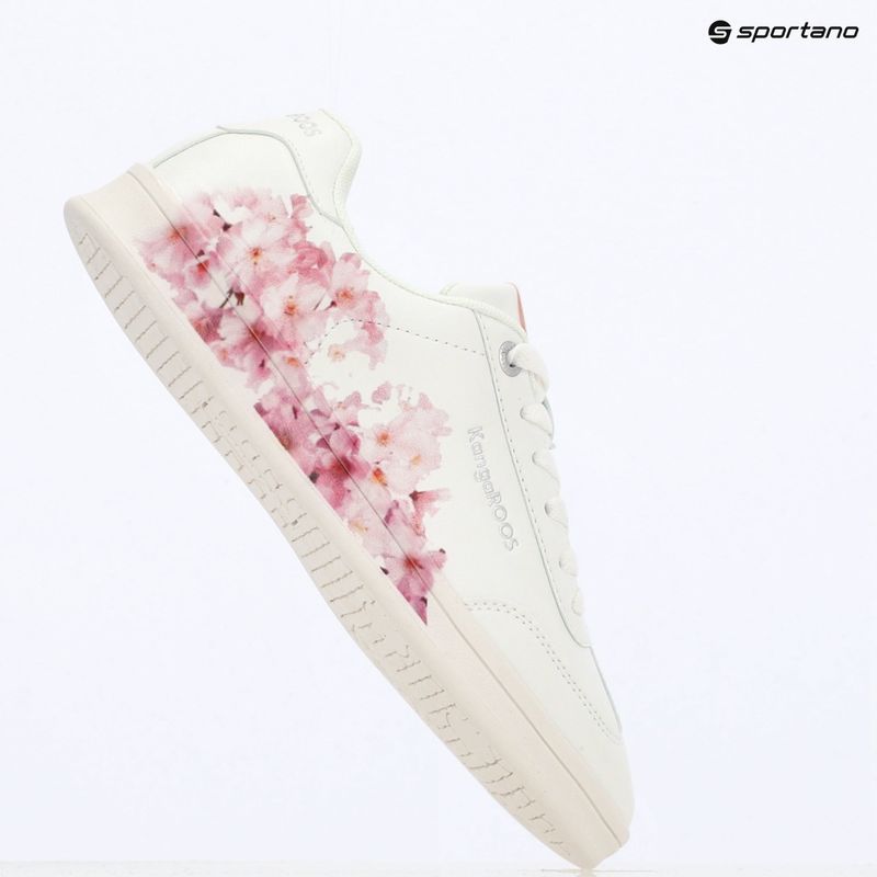 Moteriški batai KangaROOS K-Ten Flowers white/flower 9