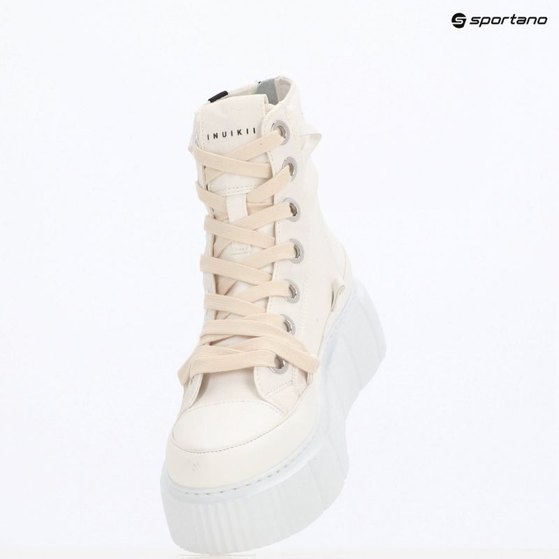 Moteriški batai INUIKII Matilda Canvas High white 11