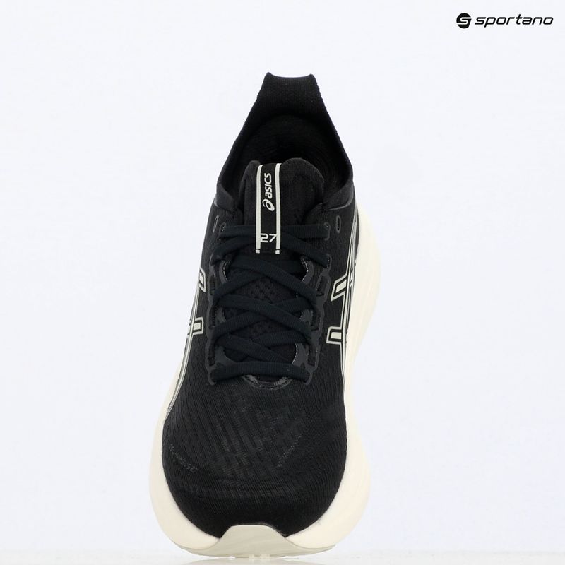 Moteriški bėgimo batai ASICS Gel-Nimbus 27 black/lake grey 16