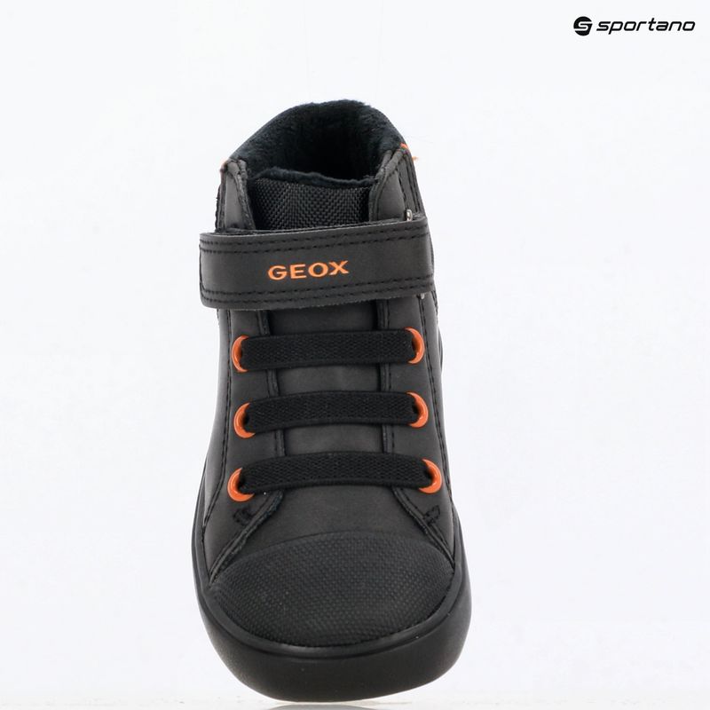 Vaikiški batai Geox Gisli black/dark orange 9