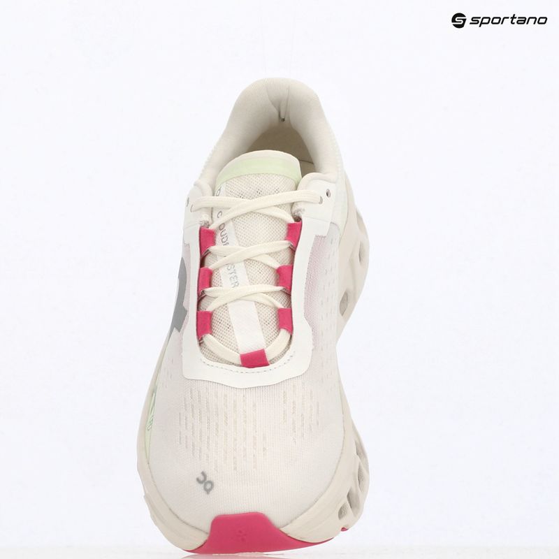 Moteriški bėgimo batai On Running Cloudmonster white/lima 9