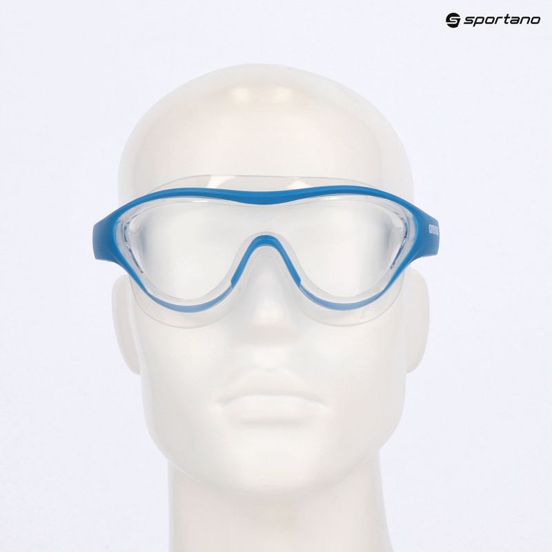 Plaukimo kaukė arena The One Mask clear/blue/white 7