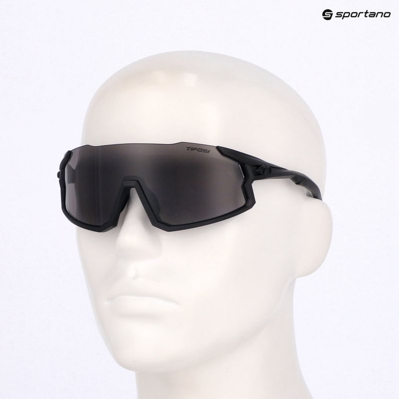 Akiniai nuo saulės Tifosi Stash blackout/smoke/ac red/clear 8
