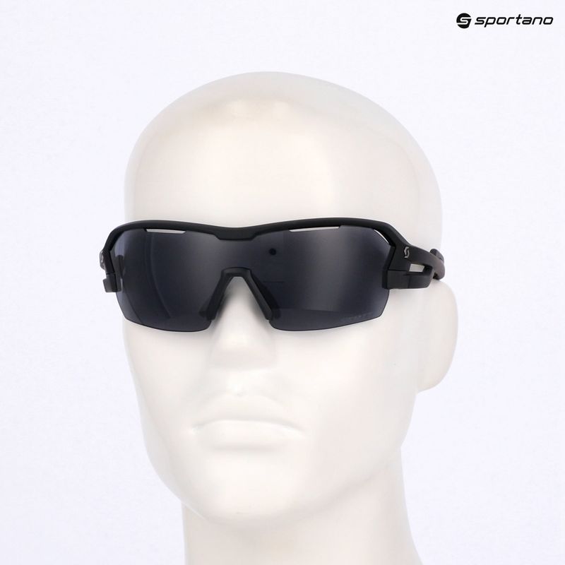Akiniai nuo saulės SCOTT Spur black matt grey/clear 8