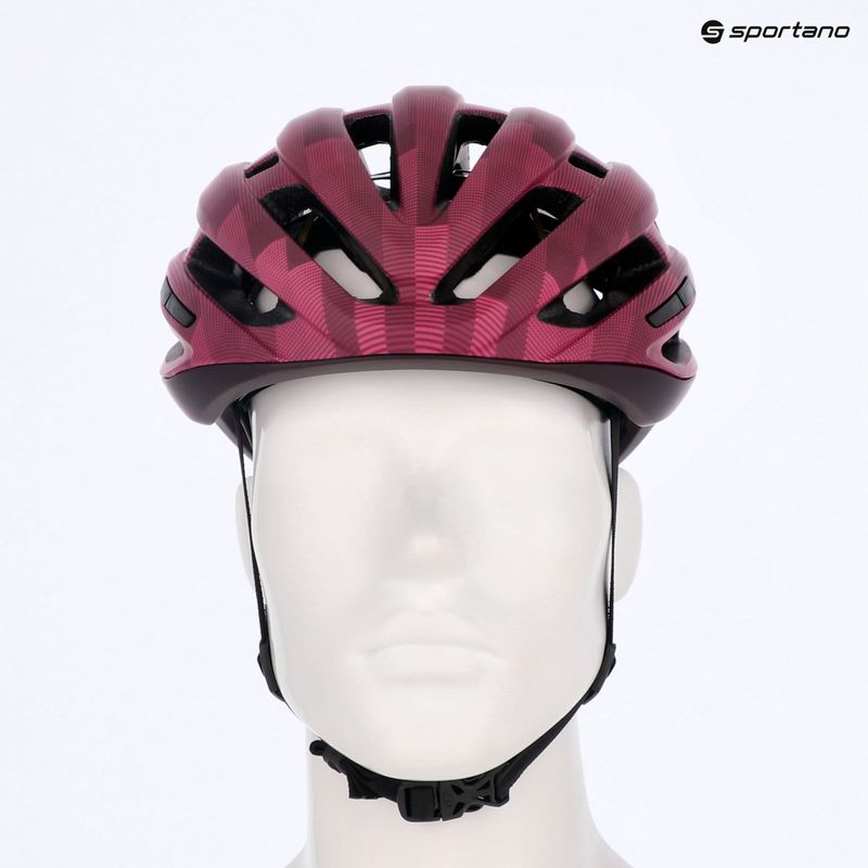 Dviračio šalmas Giro Agilis Integrated MIPS matte dark cherry towers 13