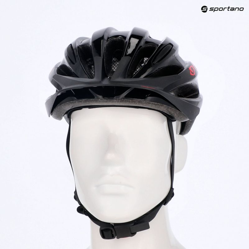 Dviračio šalmas Giro Revel black bright red 11