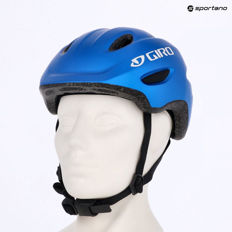 Vaikiškas dviračio šalmas Giro Scamp matte ano blue 12