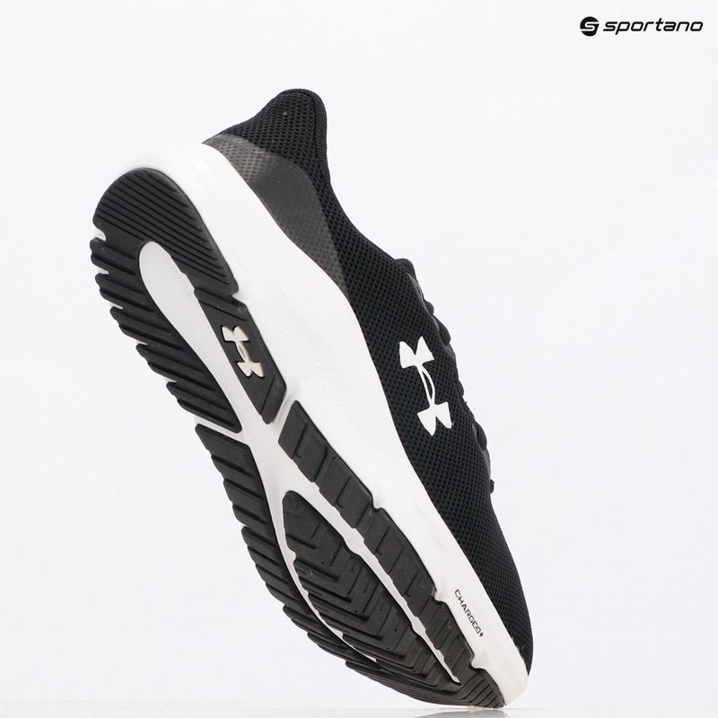 Vyriški bėgimo bateliai Under Armour Charged Pursuit 4 black/black/white 9